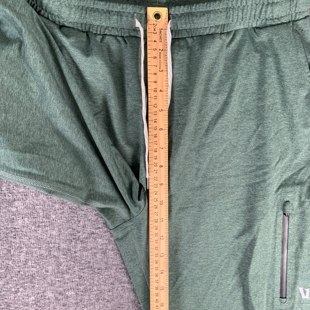 Vuori Sunday Performance Jogger Men Large Green Stretch Athleisure V416 A4 - Picture 7 of 10